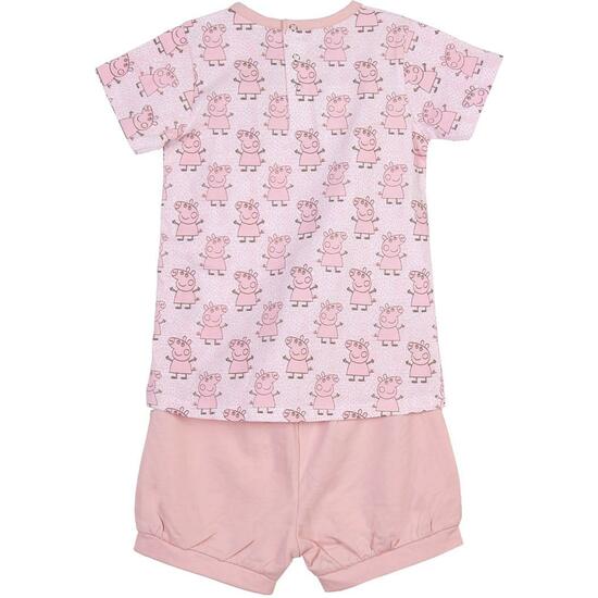 CONJUNTO 2 PIEZAS PEPPA PIG PINK image 1