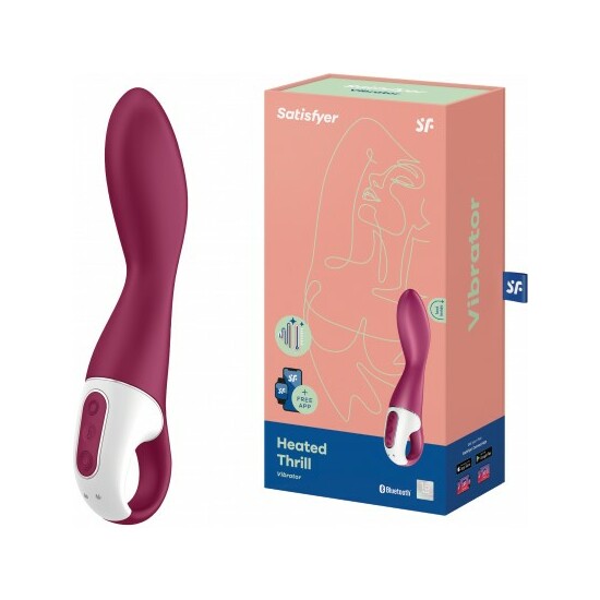 SATISFYER HEATED THRILL - HEATED VIBRATOR image 0