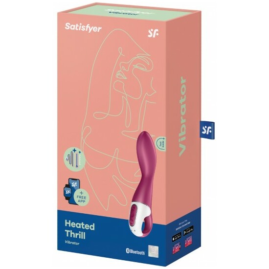 SATISFYER HEATED THRILL - HEATED VIBRATOR image 4