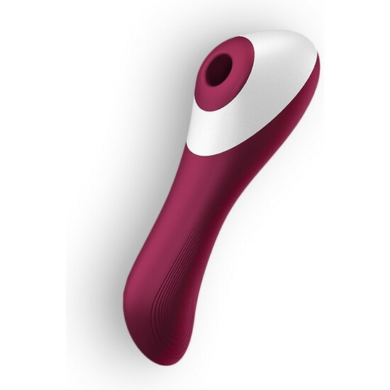 SATISFYER DUAL CRUSH - INSERTABLE DOUBLE AIR PULSE VIBRATOR image 2