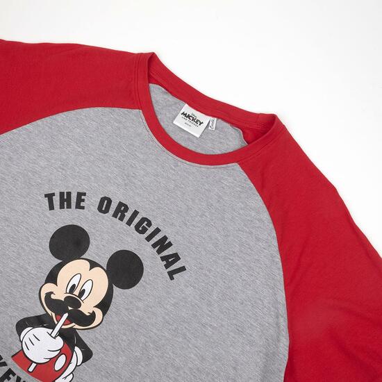 PIJAMA CORTO SINGLE JERSEY PUNTO MICKEY RED image 2