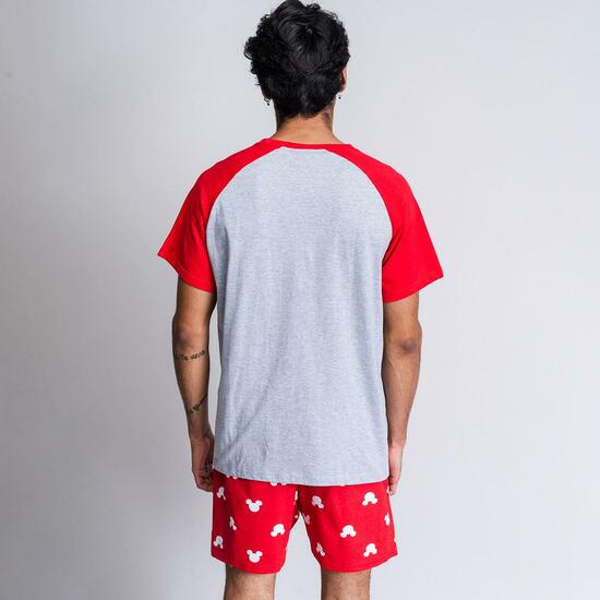 PIJAMA CORTO SINGLE JERSEY PUNTO MICKEY RED image 4