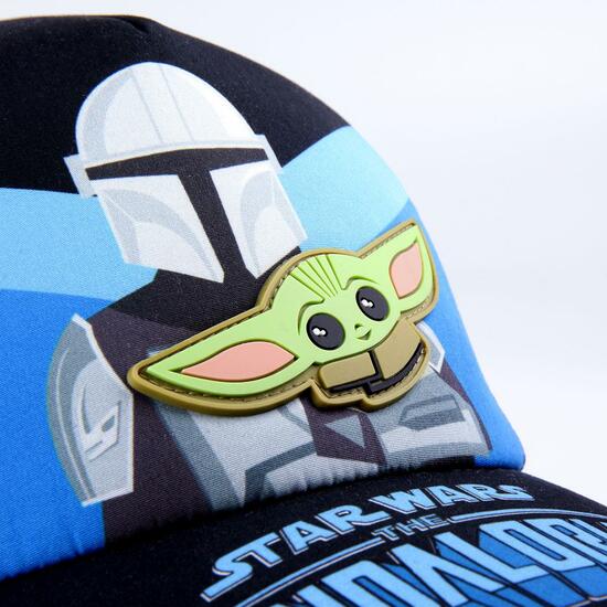 GORRA VISERA CURVA FOAM THE MANDALORIAN BLUE image 2