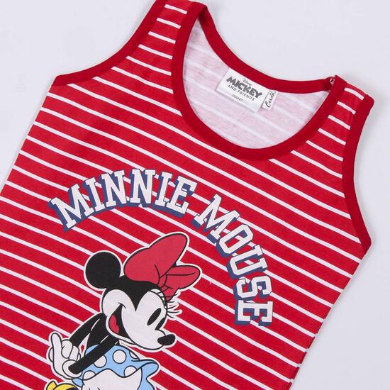 VESTIDO SINGLE JERSEY PUNTO MINNIE RED image 2