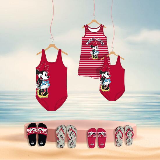 VESTIDO SINGLE JERSEY PUNTO MINNIE RED image 5