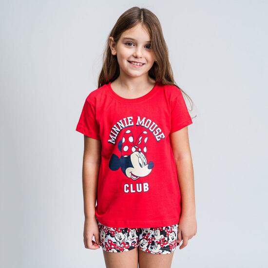 PIJAMA CORTO SINGLE JERSEY PUNTO MINNIE RED image 3