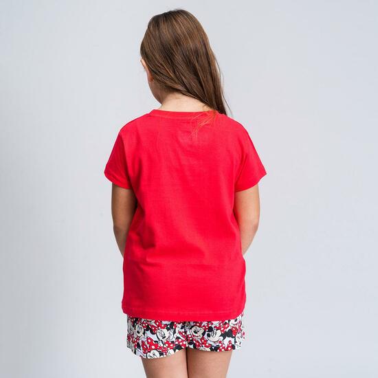 PIJAMA CORTO SINGLE JERSEY PUNTO MINNIE RED image 4