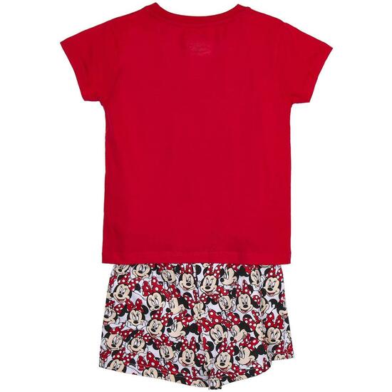 PIJAMA CORTO SINGLE JERSEY PUNTO MINNIE RED image 1