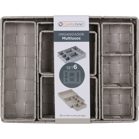 SET 6 ORGANIZADOR MULTIUSO PP CONFORTIME image 3