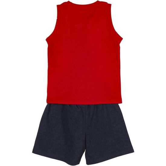 PIJAMA CORTO SINGLE JERSEY TIRANTES MICKEY RED image 1