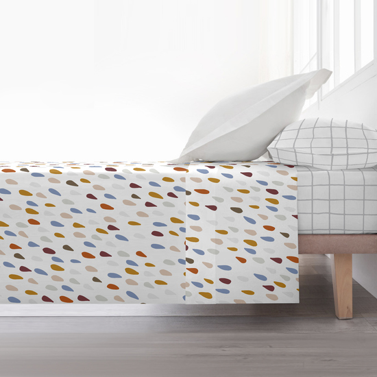 JUEGO DE SÁBANAS 100% ALGODÓN MODELO BRETAÑA PARA CAMA DE 90. image 2