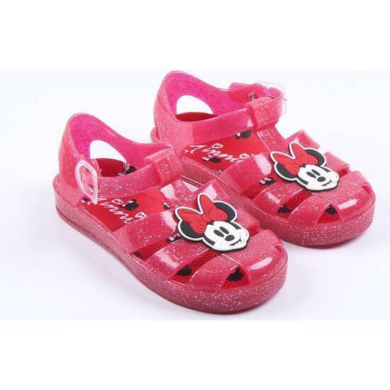 SANDALIAS CANGREJERAS PVC MINNIE RED image 2