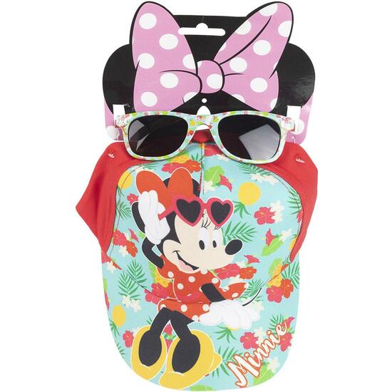 GORRA SET GAFAS DE SOL MINNIE TURQUOISE image 0