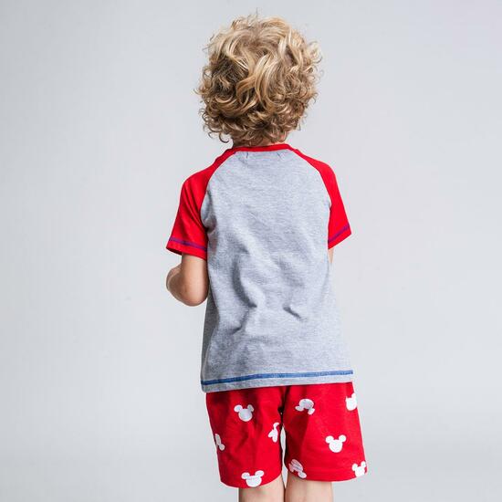 PIJAMA CORTO SINGLE JERSEY PUNTO MICKEY RED image 4