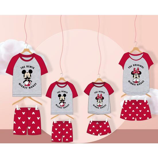 PIJAMA CORTO SINGLE JERSEY PUNTO MICKEY RED image 5