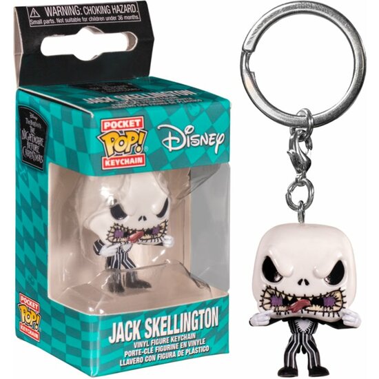 LLAVERO POCKET POP JACK SKELLINGTON - PESADILLA ANTES DE NAVIDAD DISNEY image 0