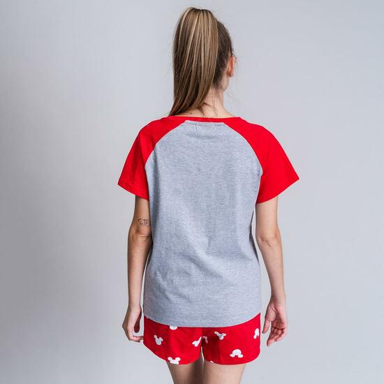 PIJAMA CORTO SINGLE JERSEY PUNTO MINNIE RED image 4