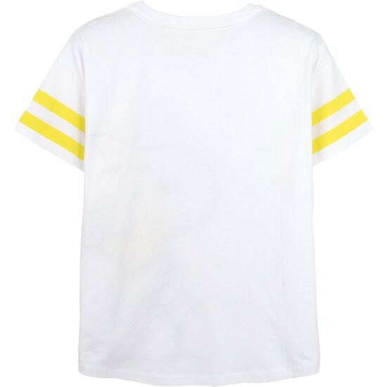 CAMISETA CORTA SINGLE JERSEY PUNTO SNOOPY WHITE image 1