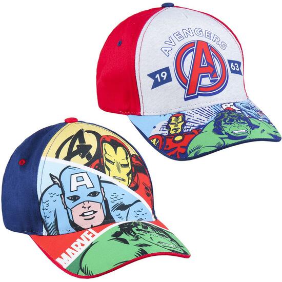 GORRA AVENGERS BLUE image 0