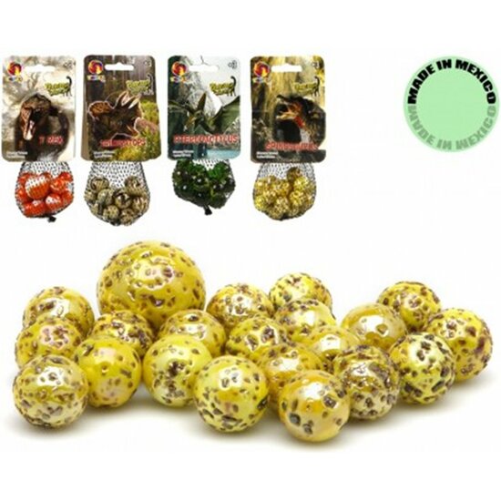 20 CANICAS + 1 BOLON T REX  image 0