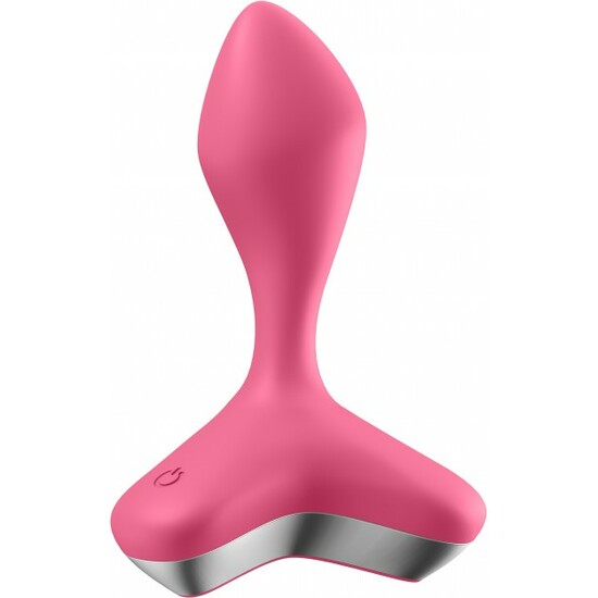 SATISFYER GAME CHANGER VIBRATING ANAL PLUG - PINK image 3