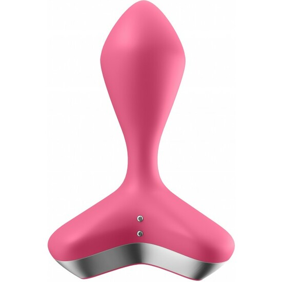 SATISFYER GAME CHANGER VIBRATING ANAL PLUG - PINK image 5