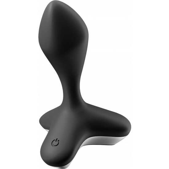 SATISFYER GAME CHANGER VIBRATING ANAL PLUG - BLACK image 0