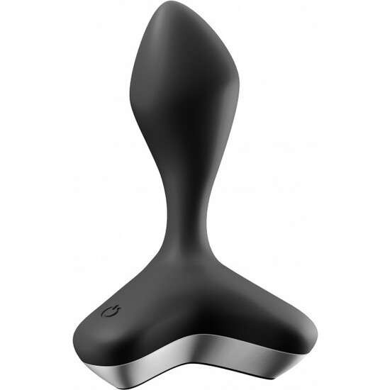 SATISFYER GAME CHANGER VIBRATING ANAL PLUG - BLACK image 3