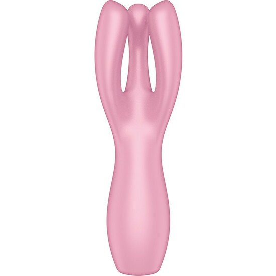 SATISFYER THREESOME 3 LAY-ON VIBRATOR - PINK image 5