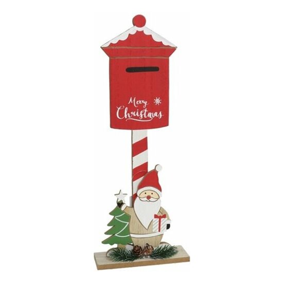 BUZON XMAS DEC. SANTA 15X5X39 CM image 0