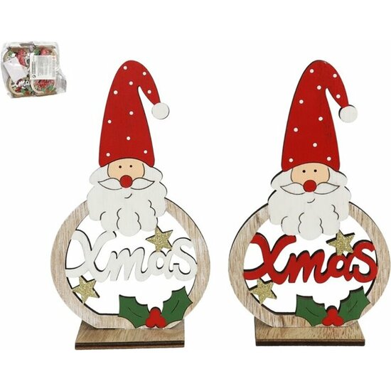 FIGURA SANTA XMAS C/BASE 2SRT 9,7X4X16,5 image 0