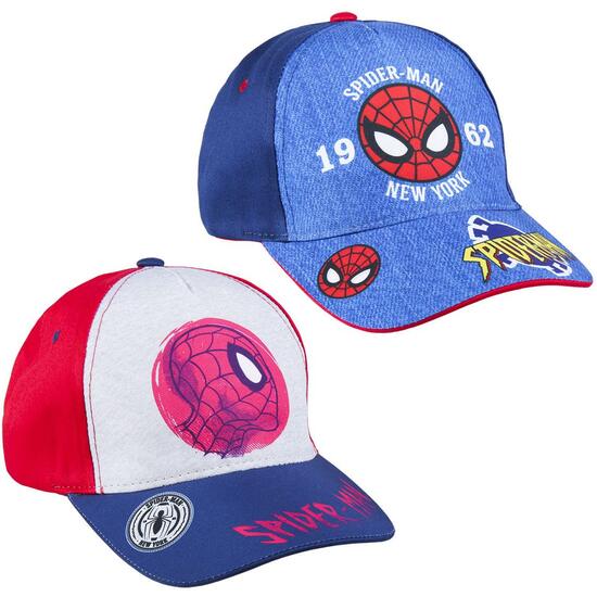 GORRA SPIDERMAN BLUE image 0