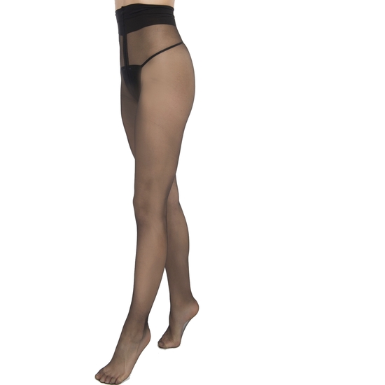 PANTY LICRA RELAX 30 DEN LOTE DE 2 COLOR NEGRO image 1