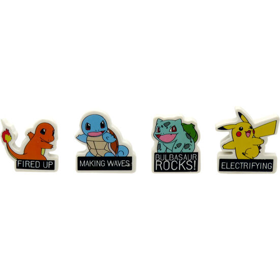 BLISTER 4 GOMAS BORRAR POKEMON image 1
