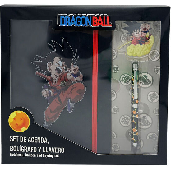 SET DIARIO + BOLIGRAFO + LLAVERO DRAGON BALL image 0