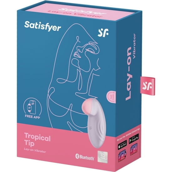 SATISFYER TROPICAL TIP - LILAC image 1