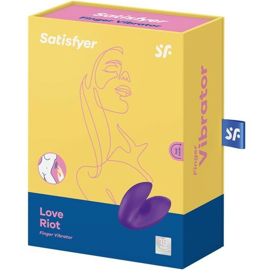 SATISFYER LOVE RIOT - PURPLE image 1