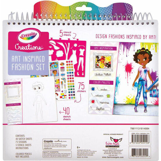 ALBUM ARTE Y MODA CREACIONES CRAYOLA image 1