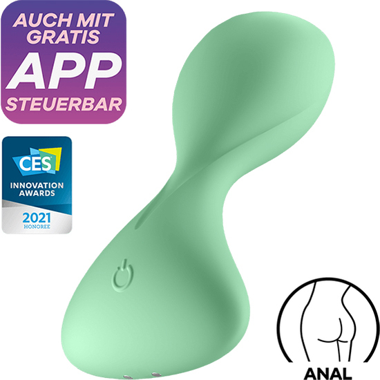 SATISFYER TRENDSETTER CONNECT APP LIGHT GREEN image 0