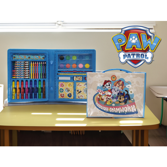 MALETIN ACTIVIDADES PATRULLA CANINA PAW PATROL 44PZS image 4