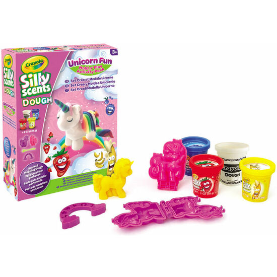 SET ACCESORIOS UNICORNIO + PASTA DE MODELAR PERFUMADA CRAYOLA image 0