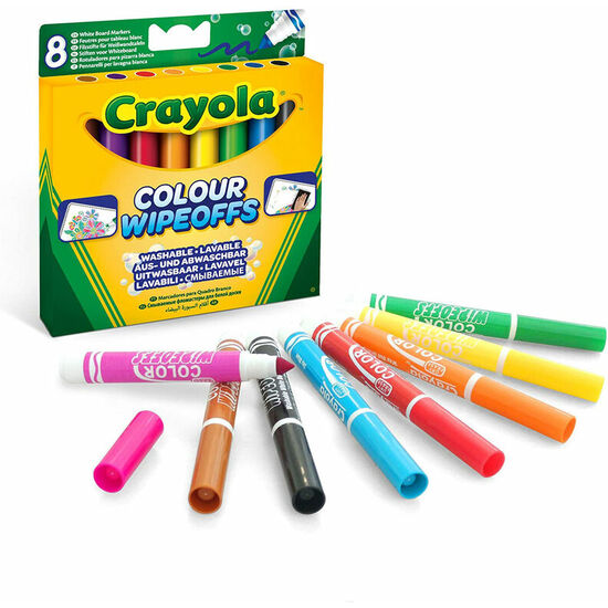 SET 8 ROTULADORES LAVABLES CRAYOLA image 0