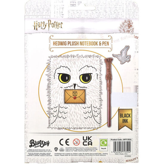 CUADERNO HEDWIG + BOLIGRAFO HARRY POTTER image 3