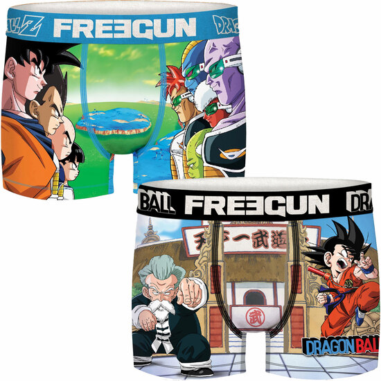 2X BOXER CALZONCILLO FREEGUN DRAGON BALL PARA HOMBRE image 0