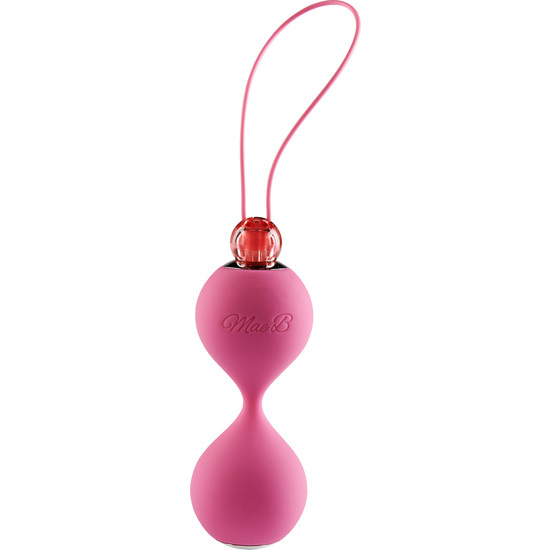 SOFT TOUCH VIBR LOVE BALLS PINK image 0