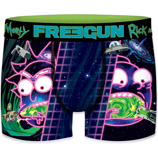 2X BOXER CALZONCILLO FREEGUN ROCK Y MORTY PARA HOMBRE image 2