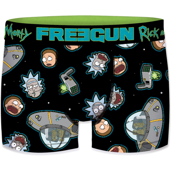 2X BOXER CALZONCILLO FREEGUN ROCK Y MORTY PARA HOMBRE image 3