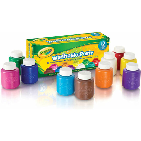 SET BOTES PINTURAS LAVABLE CRAYOLA image 0