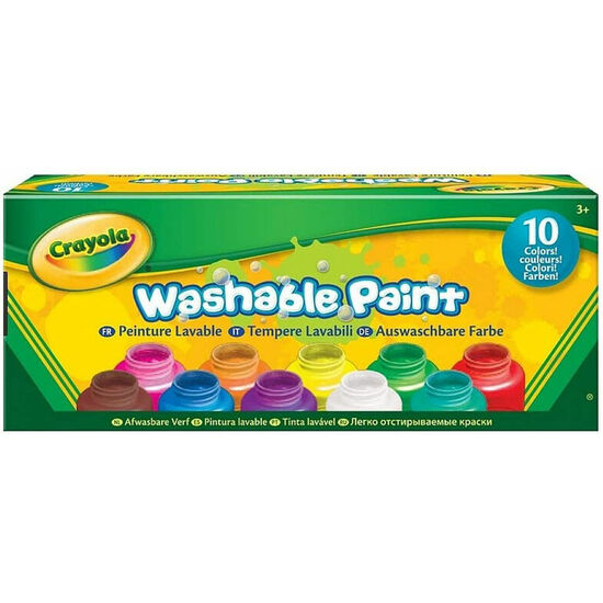 SET BOTES PINTURAS LAVABLE CRAYOLA image 1