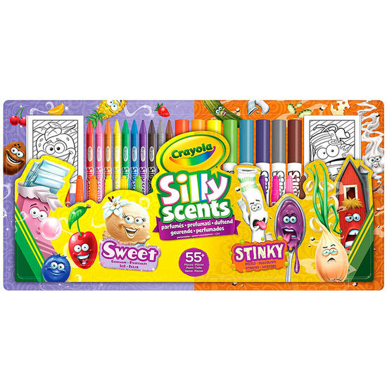 SET ACTIVIDADES LOS OLOROSOS SILLY SCENTS CRAYOLA image 0